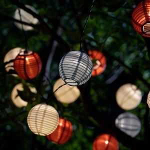 Ikea SOMMARLÅNKE LED string light with 24 lights, outdoor battery operated  NEW